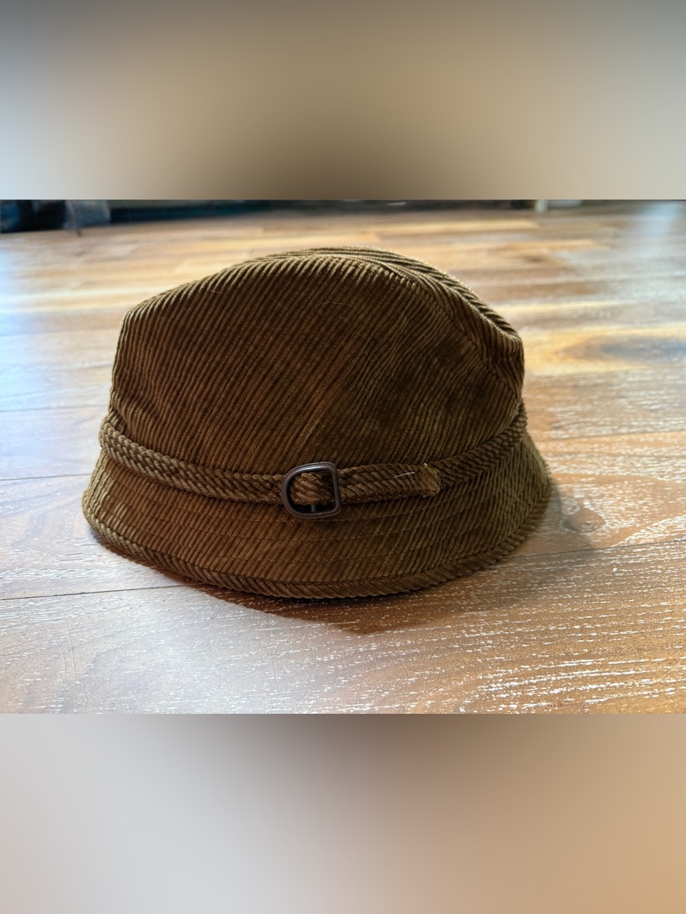Vintage Biltmore Brown Corduroy Fedora Hat